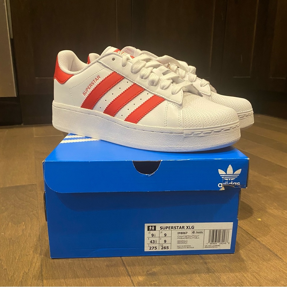 Adidas Superstar XLG shoes size 9.5 men’s US